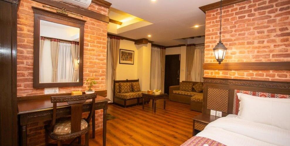 Pashupati Boutique Hotel & Spa Катманду Экстерьер фото